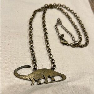 Dinosaur Pendant Necklace